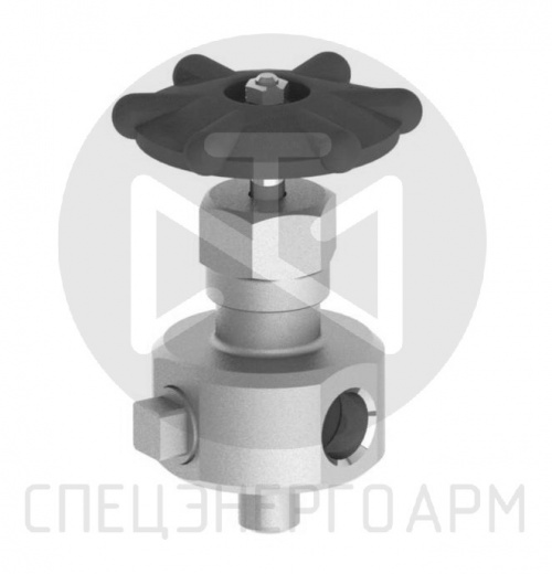 Клапан трехходовой ручной 1093-10-0 DN 10 PN 13,7 МПа Tр (Tmax) 560 °С, ст. 12Х1МФ купить